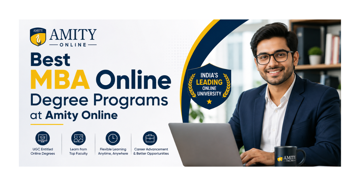 Best MBA Online Degree Programs at Amity Online