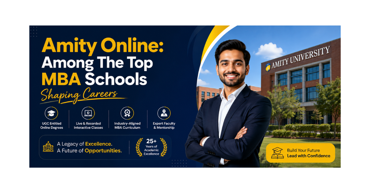 Top MBA Schools In India: Amity Online